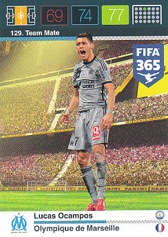 Lucas Ocampos Olympique Marseille 2015 FIFA 365 #129